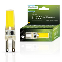 LED Kapseln G9, COB LED-Lampe 5W = 50W 550lm 360° 6500K kalt LUMILED