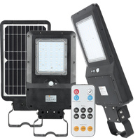 Solar-LED Fluterlampe 40 W 4000 K Neutral 4800 lm IP65 Kobi-Bewegungssensor + Fernbedienung