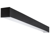 LED-Deckenleuchte 33W 170cm 4550lm 4000K Neutral 95° Anbaumontage Schwarz KANLUX