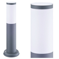 LED-Gartenleuchte E27 OSLO TUBA GOLDLUX (Polux) LOW GRAY 45cm