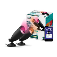 2x LED Garten Außenstrahler 10W RGB SMART WiFi WiZ
