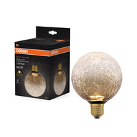 LED-Lampe E27 Frost Ball 3.5W 300lm 2700K Warm Dekorativ Braun Osram