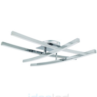 Deckenleuchte LED Deckenleuchter AUSTIN 48W 4000K Chrom