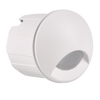 LED-Treppeneinbauleuchte weiß 3W 20lm 4000K Q1 GOLDLUX (Polux)