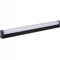 LED Wand- und Deckenleuchte Badezimmerleuchte 23W 4000K IP44 100cm Schwarz KANLUX