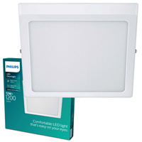 Plafond Panel LED-Oberflächen-Deckenleuchte MAGNEOS 12W 2700K 21cm weißes Downlight-Quadrat PHILIPS