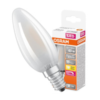 LED Leuchtmittel E14 B35 4,8W = 40W 470lm 2700K Warm 300° OSRAM SUPERSTAR Filament Dimmbar