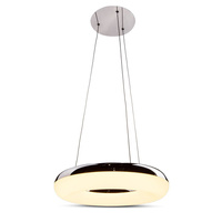 Kronleuchter Pendelleuchte LED 200W 3000K Oval Weiß Chrom VT-40-1 V-TAC