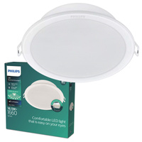 LED-Paneel Einbauleuchte MESON 16.5W 3000K 16.5cm Rundes Downlight PHILIPS
