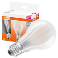 2x LED Lampen E27 A60 4W = 40W 470lm 2700K Wärme 300° OSRAM STAR Filament