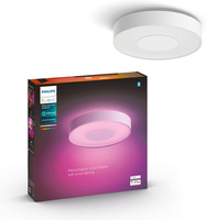 Plafond LED Xamento Deckenleuchte für Badezimmer Weiß 33.5W 38cm IP44 CCT RGB PHILIPS HUE Bluetooth