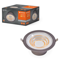 LED-Filament-Spot-Lampe 9W 2700K Aluminium Spot Downlight Ripple LEDVANCE 