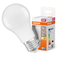 E27 A60 LED Leuchtmittel 8,5W = 60W 806lm 2700K Warm 200° OSRAM STAR