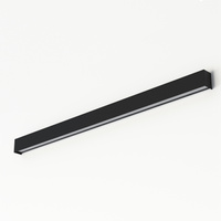 Wandleuchte STRAIGHT L 7595 Nowodvorski Schwarz LED Tube T8 Wandleuchte 122cm Minimalistisch