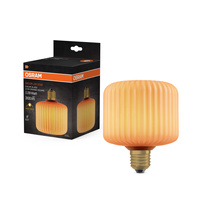 LED-Lampe E27 Quadratisch 3.5W 300lm 2700K Warm Dekorativ Orange Osram