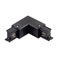 Winkelverbinder L Rechts für 3-Phasen-Sammelschiene Schwarz Sanico Goldlux