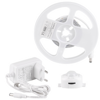 LED-Streifen mit Bewegungs- und Dämmerungssensor 8.5W 1020lm 4000K Neutral 220-240V Weiß 2m Sanico Goldlux