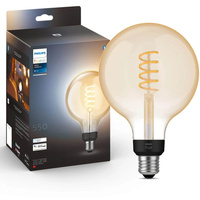 LED-Globus E27 G125 7W CCT PHILIPS HUE Weiß & Ambiance Glühbirne Bluetooth Zigbee