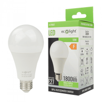 LED-Lampe A70 E27 18W 1620lm 3000K Warm Ecolight
