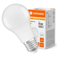 LED Lampen A60 E27 9W = 75W 1055lm 4000K Neutralweiß LEDVANCE