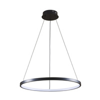 LED-Pendelleuchte 20W 2600lm 4000K Neutral 120° Schwarz LEA Sanico Goldlux