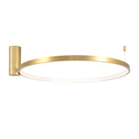 LED-Deckenleuchte 20W 2600lm 4000K Neutral Gold NOEMI Sanico Goldlux