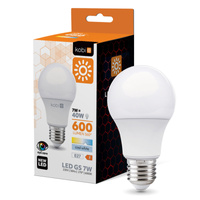 LED-Lampe E27 Ball 7W 600lm 6000K Kalt 270° Kobi