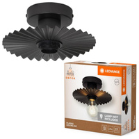 Deckenanbauleuchte E27 Grau Dekor Ledvance