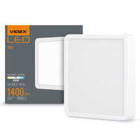 LED-Panel-Leuchte Aufbauleuchte Plafon 18W 1850lm 4000K Neutralweiß Videx