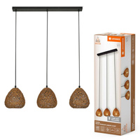 Dekorative Decke Pendelleuchte E27 Beige Dekor Ledvance