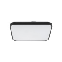 LED-Aufbau-Deckenleuchte für Badezimmer AGNES SQUARE 8137 32W 4000K IP44 Schwarz Nowodvorski