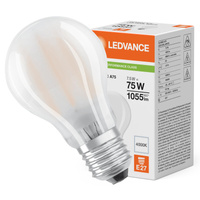 LED Lampen A60 E27 7.5W = 75W 1055lm 4000K Neutralweiß FILAMENT LEDVANCE