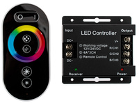 216W 3x6A Controller + RF RGB TOUCH FERNBEDIENUNG 6 TASTEN