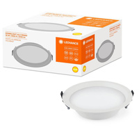 LED-Einbauleuchte 25W 2250lm IP44 3000K warmes Downlight 21,5 cm rund LEDVANCE