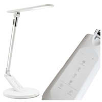 LED Tischlampe 7W 400lm CCT 120° Weiß Dimmbar Optimum Sanico Goldlux