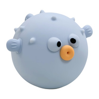 LED Blowfish Dekorative Lampe 1W 3000K RGBW Blau Dimmbar Heli Sanico Goldlux