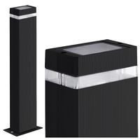 Garten Standing Pole Lampe GU10 Schwarz IP44 Gilbert Sanico Goldlux