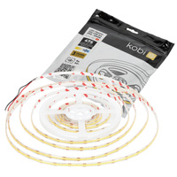 Außen-LED-Streifen 5W 475lm 6500 Cold 1600LED 12V 5m IP65 CRI90 Tramo Premium Kobi