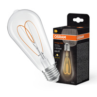 Dekorative LED-Lampe ST64 Edison E27 7.2W = 60W 806lm 2700K Warm CRI90 300° Dimmbar Vintage 1906 Osram