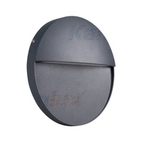 Außen-Gartenleuchte DULI LED 6,5W 4000K IP54 Aufbauleuchte rund Graphit Kanlux