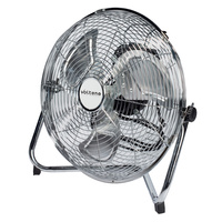 Bodenluftzirkulator FAN 40cm 65W Chrom