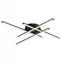 Geometrische Deckenleuchte PLAFON LED-Kronleuchter MODENA GRANDO 34W 4000K schwarz