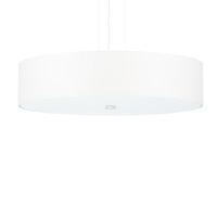 SKALA LED Pendelleuchte 5xE27 Kronleuchter 50cm Weiß SOLLUX