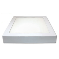 LED-Panel-Deckenleuchte 18W 1440lm 2700K Warm-Anbauleuchte quadratisch weiß Proma Masterled