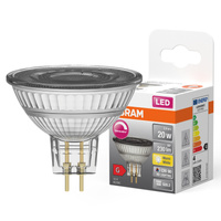 LED-Lampe MR16 Reflektor GU5.3 3.4W = 20W 230lm 2700K Warm CRI90 12V 36° Dimmbar SUPERSTAR Osram