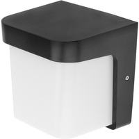 Gartenwandleuchte E27 Elevation SCHWARZ Quadrat CORGI