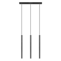 Masterled Deckenleuchte 3x G9 Schwarz Matt Piero Pendelleuchte