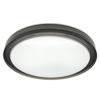 Plafond LED-Deckenleuchte 48W 5300lm CCT 120° Weiß Schwarz IP44 Pilot Dimmbar Halina Sanico Goldlux