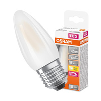 LED Leuchtmittel E27 B35 4,8W = 40W 470lm 2700K Warm 300° OSRAM SUPERSTAR Filament Dimmbar