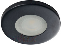 Halogen-Deckeneinbauleuchte MARIN MR16 Gx5,3 mattschwarz Kanlux